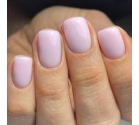 Lot de 24 faux ongles carrés noirs à coller sur les ongles en acrylique - 12 tailles