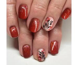 Lot de 24 faux ongles réutilisables à coller avec motif floral et feuilles - Pour un journal quotidien pratique - Faciles à appliquer et à retirer - Populaires