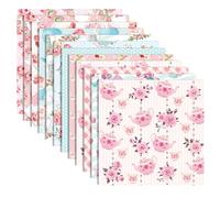 Lot de 24 feuilles de papier à motif de fête du thé, 30,5 x 30,5 cm, noir, doré, à pois de Noël, papier spécial pour scrapbooking, fabrication de cartes, journaux, planificateurs Aest