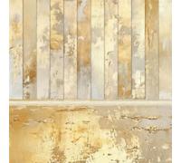 Lot de 24 feuilles de papier de scrapbooking - 15,2 x 15,2 cm - Papier design rétro élégant pour scrapbooking et origami - Papier de bricolage avec inspiration naturelle - Papier de découpage pour
