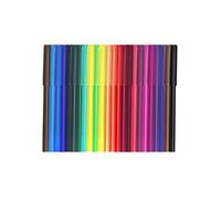 Lot de 24 Feutres Variées Pointe Fine 2mm pour Dessin et Coloriage Topwrite Multicolore