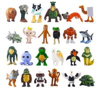 Lot de 24 figurines italiennes Brainrot, 1-2 pouces, figurines amusantes Tung Tung Tung Sahur pour enfants et adultes, Tralero Tralala & Lirili Larila Internet Meme Set pour les fans de Brainrot 6+