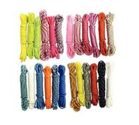 Lot de 24 fils paracorde coloris assortis