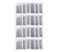 Lot de 24 filtres à charbon actif de rechange pour distillateur - Sachets de filtre à charbon actif en coquille de noix de coco - Compatible avec Megahome et autres distillateurs de comptoir