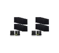 Lot de 24 Filtres de Rechange Absorbant les Odeurs pour Poubelle SIMPLI-MAGIC, Désodorisant au Charbon Actif