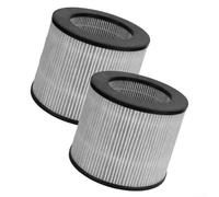 Lot de 24 filtres de rechange pour purificateur d'air Bissell 2801 avec technologie HEPA et carbone pour une filtration efficace des particules et une installation simple