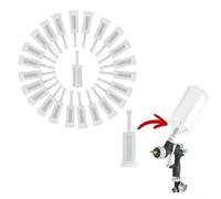 Lot de 24 filtres jetables en maille de 11 mm de diamètre pour pulvérisation HVLP à alimentation par gravité pour maintenir une application de peinture propre