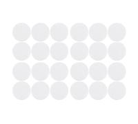 Lot de 24 filtres réutilisables en coton de 2 mm d'épaisseur pour culture de champignons - Substrat monobaignoire - Mycélium - Optimisation des flux d'air - Disques filtrants en coton