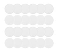 Lot de 24 filtres réutilisables en coton de 2 mm d'épaisseur pour culture de champignons - Substrat monobaignoire - Optimisation des flux d'air - En coton