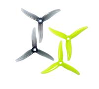 Lot de 24 hélices tri-hélices 3525 Compatible with Drones FPV compatibles avec Les Moteurs 1404 2204, avec adaptateurs Compatible with Cure-Dents, pièces de Drone RC(12pairs Mixed Color)