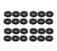 Lot de 24 housses de joystick en éponge pour PS4 et PS5 Switch Steam Deck conçues pour fonctionner avec les poignées d'assistance Ring Aim (faible élasticité)