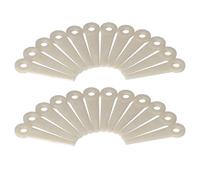 Lot De 24 Lames De Rechange En Plastique For Tondeuse À Gazon 4111-007-1001, Compatibles Avec Stihl, PolyCut, 6-3, 20-3, 10-3, 41-3