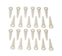 Lot de 24 Lames de Rechange en Plastique pour débroussailleuse 4111-007-1001