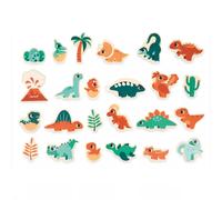 Lot de 24 magnets Dino