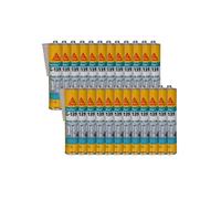 Lot de 24 mastic-colle à prise rapide SIKA Sikaflex G 139 - Blanc - 300ml