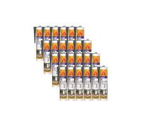 Lot de 24 mastic silicone SIKA SikaSeal 110 Menuiserie & Vitrage - Anthracite - 300ml