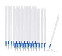 Lot De 24 Mines De Rechange EffaçAbles, 0,5 Mm Recharge Stylo EffaçAble RéTractable Recharges Bleus EffaçAble Recharges Pour Stylo Gel EffaçAbles Pour Dessin éCriture Planificateur Journal Mots Croisé