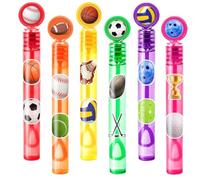 Lot de 24 mini baguettes à bulles pour enfants - Idéal pour les fournitures d'anniversaire, les piñatas, les sacs à friandises et les récompenses en classe