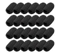 Lot de 24 mini bonnettes anti-vent en mousse pour micro-casque-cravate Protection optimale pour La--