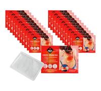 Lot de 24 pansements chauffants autocollants pour le corps 13 x 9 cm - Pour 8 heures de chaleur - Pour la nuque et les épaules - Activant l'air