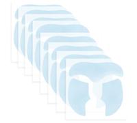 Lot de 24 patchs anti-rides réutilisables en silicone pour front, yeux, joues, cou et poitrine, anti-rides pendant la nuit pendant le sommeil