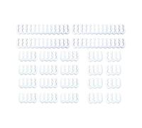 Lot de 24 peignes de câble 6/8/24 broches pour câbles d'alimentation PC de 3 à 3,6 mm, blanc, 6 broches, 8 broches, 24 broches