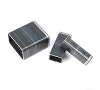 Lot de 24 perforatrices en cuir avec 24 emporte-pièces creux en forme de forme pour outils faits à la main, perforatrice en acier rapide pour étuis de téléphone et S