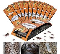 Lot de 24 pièges à cafards adhésifs d'intérieur pour cafards et cafards - Pour cafards - Orange