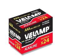 Lot de 24 Piles alcalines Mini STILO LR03 AAA 1,5V
