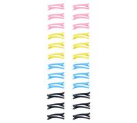 Lot de 24 pinces à cheveux crocodiles pour femme - Pinces à cheveux à bec de canard, plastique - 8,9 cm de long