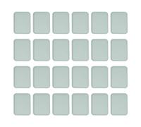 Lot de 24 plateaux de service empilables - Passe au lave-vaisselle et antidérapants - Pour restaurant, café, cantine - 36 x 27 x 2 cm - Bleu