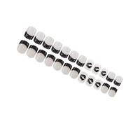 Lot de 24 presses carrées à paillettes pour décoration d'ongles - 12 tailles