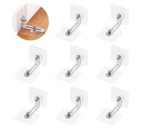 Lot de 24 protections anti-basculement pour meubles - Protection contre le basculement - Ancrage mural pour meubles - Support antidérapant pour protéger bébé et animaux domestiques - Sans perçage