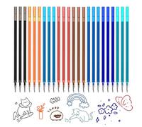 Lot de 24 recharges de rechange effaçables, compatibles avec Legami