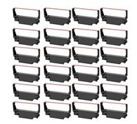 Lot de 24 rubans ERC30 noirs et ERC30 ERC-30 ERC30 34 38 B/R pour imprimante Epson TM-U220 M188B ERC30 ERC34 ERC38 NK506 Imprimante ERC30