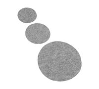 Lot de 24 Séparateurs D'assiettes en Feutre Découpables et Lavables pour Protéger et Empiler Vos Ustensiles de Cuisine.