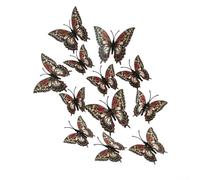 Lot de 24 stickers muraux papillon 3D pour créer un environnement ludique dans n'importe quelle pièce