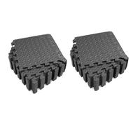 Lot de 24 Tapis de Sol pour Salle de Gym, Tapis de Fitness, Tapis de Sport, Dalles de Sol en Mousse EVA pour Salle de Fitness Tapis d'équipement de Fitness, Tapis de Sol pour Enfants