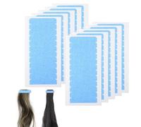 Lot de 240 Bande adhésive d'Extension de Cheveux,Ruban d'Extension de Cheveux Double Face,Pour Le Remplacement De Trame De Cheveux Adhésif de Remplacement pour Extensions et Perruques