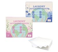 Lot de 240 Lessive en Feuilles - Pastille Lave Linge Parfum Lin et Lys - Gain de Place et Facile à Utiliser