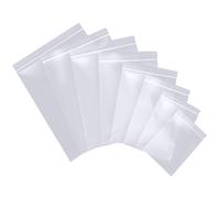 Lot de 240 sacs en plastique transparent, sacs hermétiques, sachets zip, applicables pour bijoux, matériel, composants électroniques, rangement, etc. 6 x 8 cm
