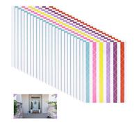 Lot de 2448 coins photo autocollants multicolores pour photos, scrapbooking, pastilles adhésives polyvalentes, accessoires d'album photo, colle sûre pour album photo, accessoires de boîte photo