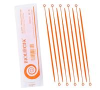 Lot de 25 10μl boucles d'inoculation, boucle d'inoculation bactérienne en polystyrène, boucle d'inoculation stérile, anneaux d'inoculation pour la microbiologie de laboratoire