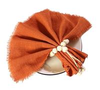 Lot de 25/50-40x40 cm Gaze Serviettes en Tissu Coton Tissu Serviette Maison Cuisine Table Pâques Ramadan Rustique Mariage décoration