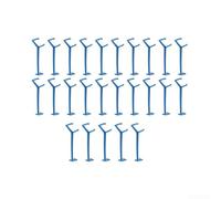 Lot de 25/50 cintreuses de branches en métal pour arbres fruitiers, outils d'entraînement pour branches d'échafaudage (25 pièces, bleu)