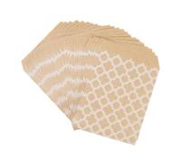 Lot de 25/50 sacs à bonbons en papier kraft de 13 x 18 cm - Sacs d'emballage pour dragées de mariage, biscuits - Pour invités - Décoration de fête d'anniversaire - Pochettes cadeaux (rose A, 50 pièces