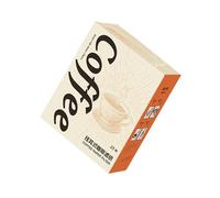 Lot de 25/50 sacs jetables en papier filtrant portable à suspendre pour café - Accessoires pour café - Papier filtre jetable durable