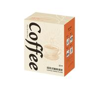 Lot de 25/50 sacs jetables en papier filtrant portable à suspendre pour l'oreille ou le café
