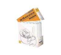 Lot de 25/50 sacs jetables en papier filtrant portable à suspendre pour l'oreille ou le café