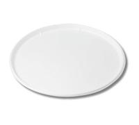 Lot de 25 Assiettes Jetables à Pizza Ø 32 cm, Plateaux en Pulpe Cellulose Bio 100 % Compostable, Humidité Robuste 33,7 g